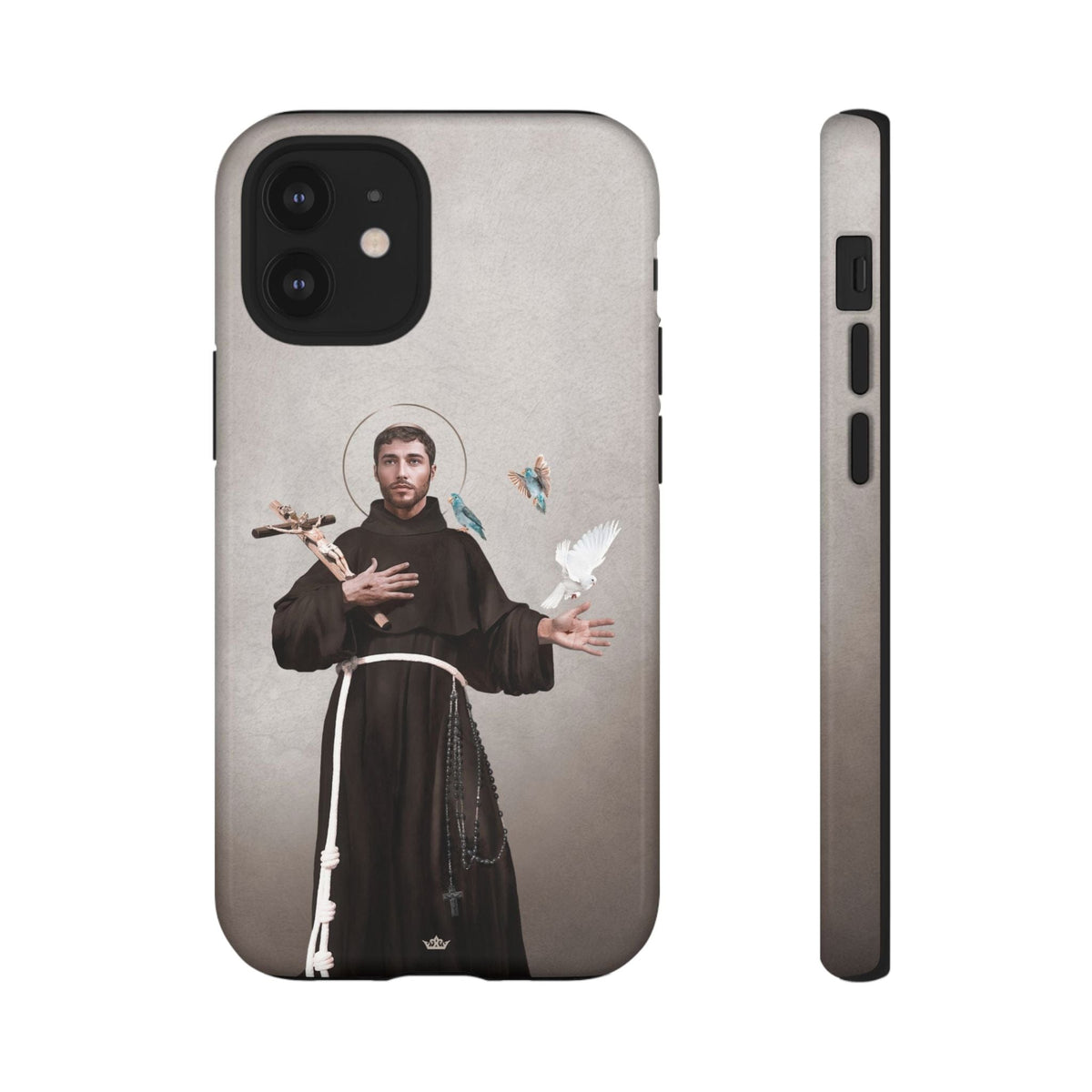 St. Francis of Assisi Hard Phone Case (Light) Copyright VENXARA