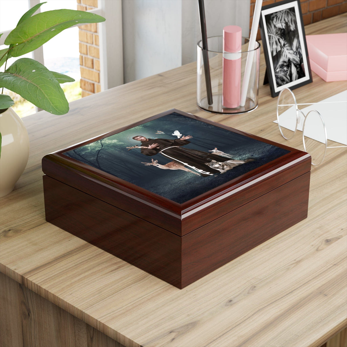 St. Francis of Assisi Keepsake Box Copyright VENXARA