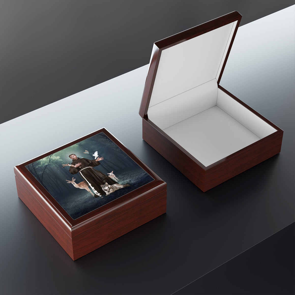 St. Francis of Assisi Keepsake Box Copyright VENXARA