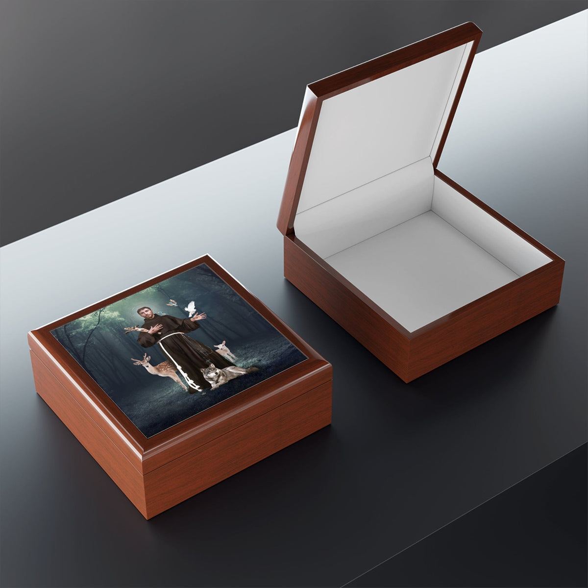 St. Francis of Assisi Keepsake Box Copyright VENXARA