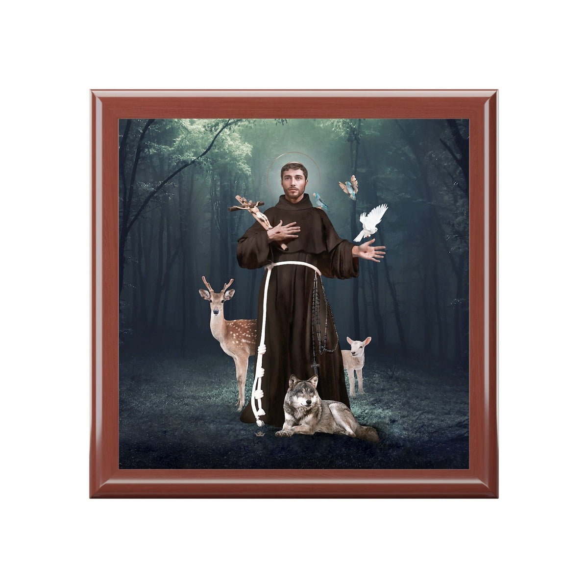 St. Francis of Assisi Keepsake Box Copyright VENXARA