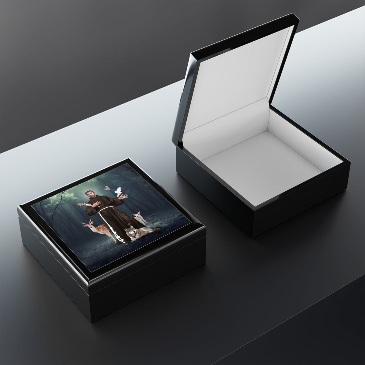 St. Francis of Assisi Keepsake Box Copyright VENXARA