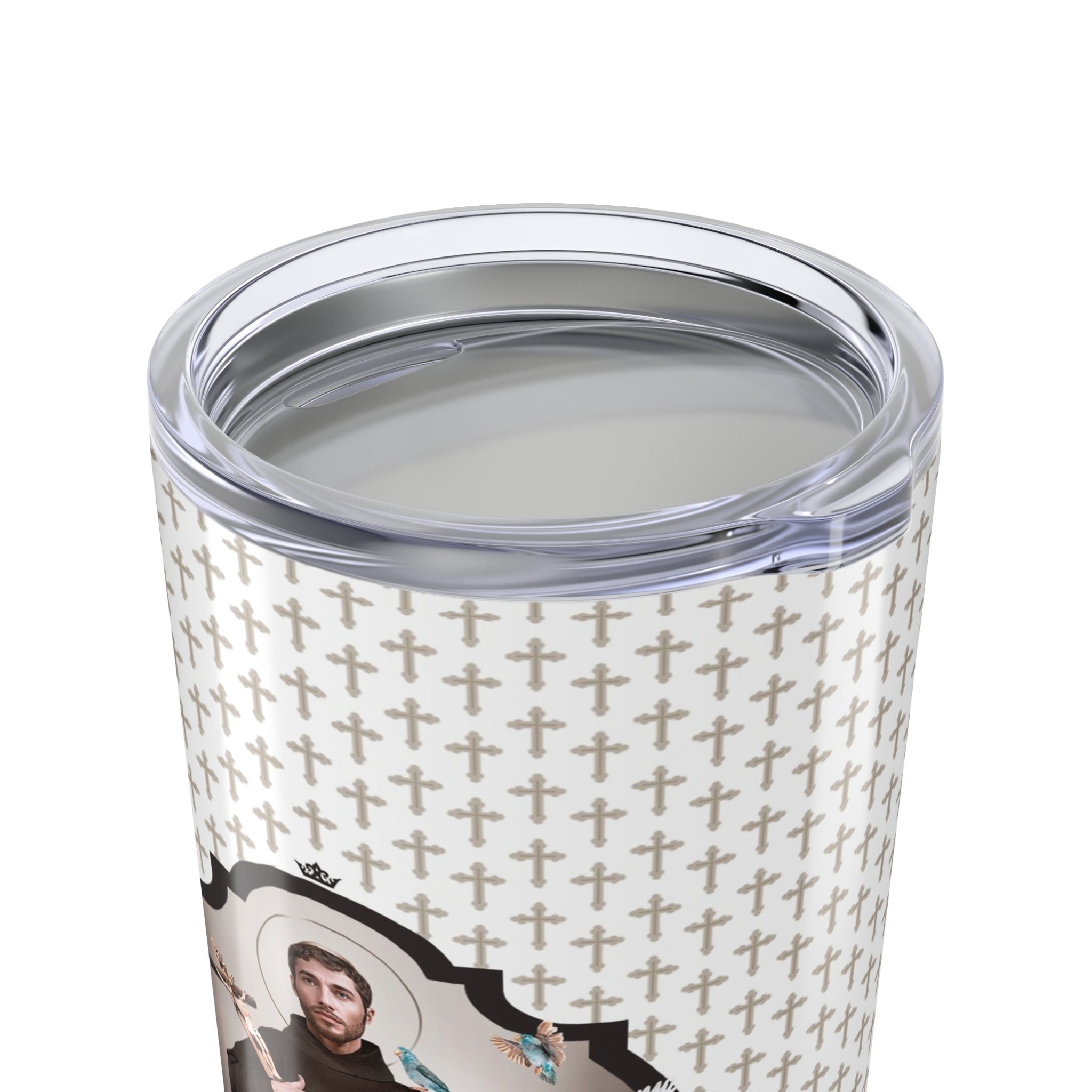 St. Francis of Assisi Tumbler (Crosses 20 oz) - VENXARA