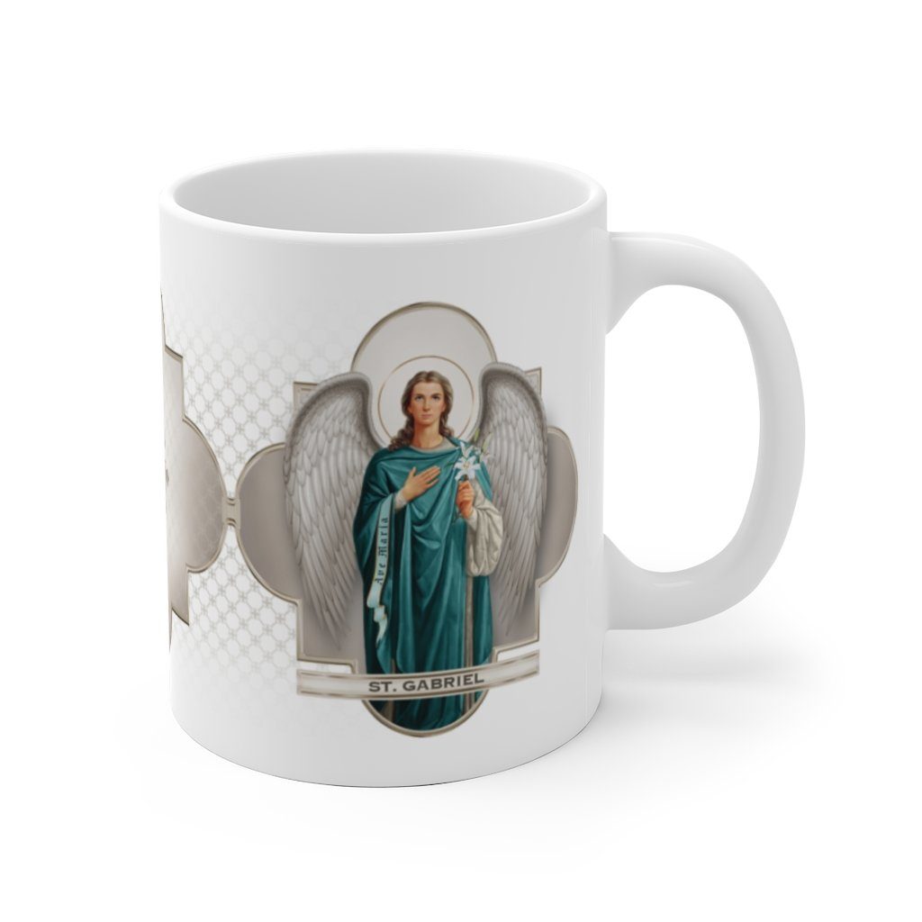 St. Gabriel the Archangel Ceramic Mug - VENXARA®