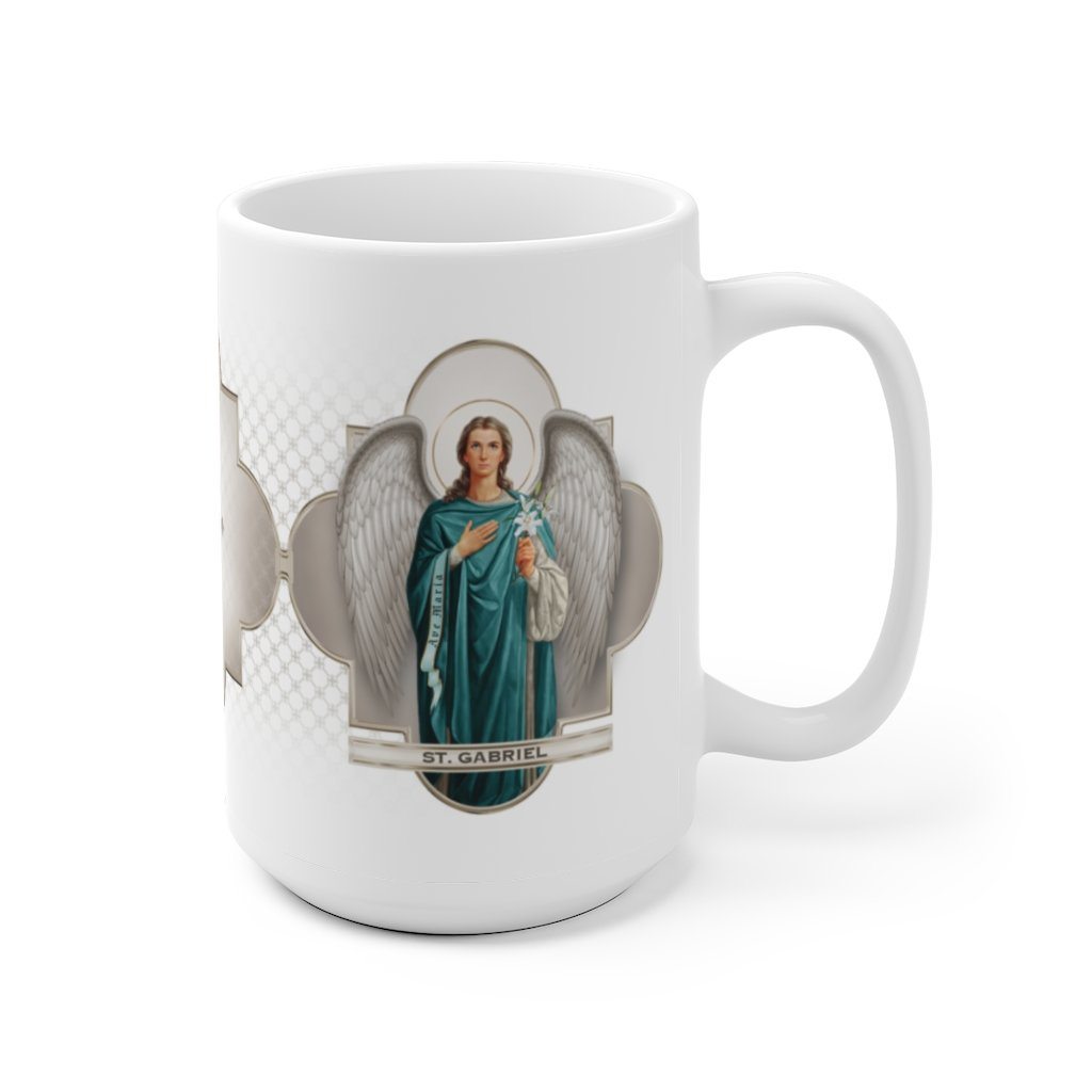 St. Gabriel the Archangel Ceramic Mug - VENXARA®