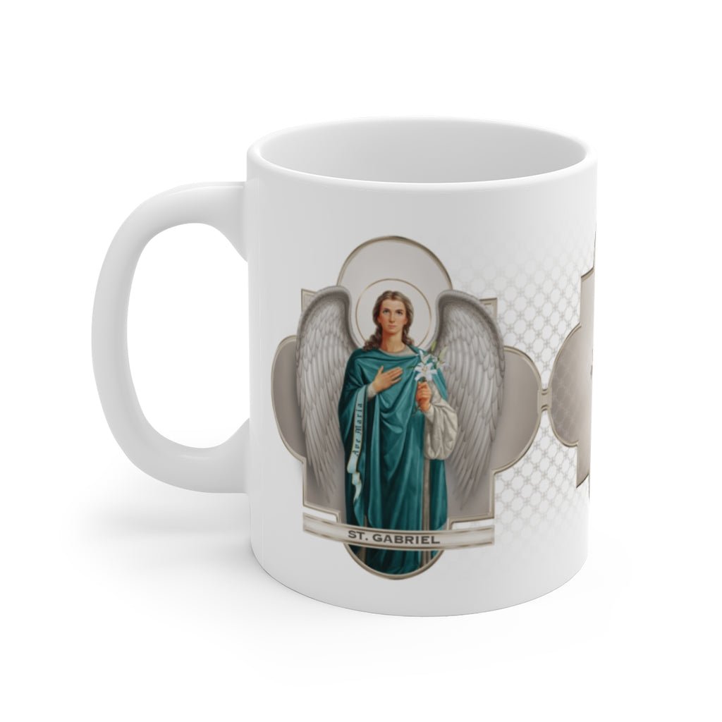 St. Gabriel the Archangel Ceramic Mug - VENXARA®