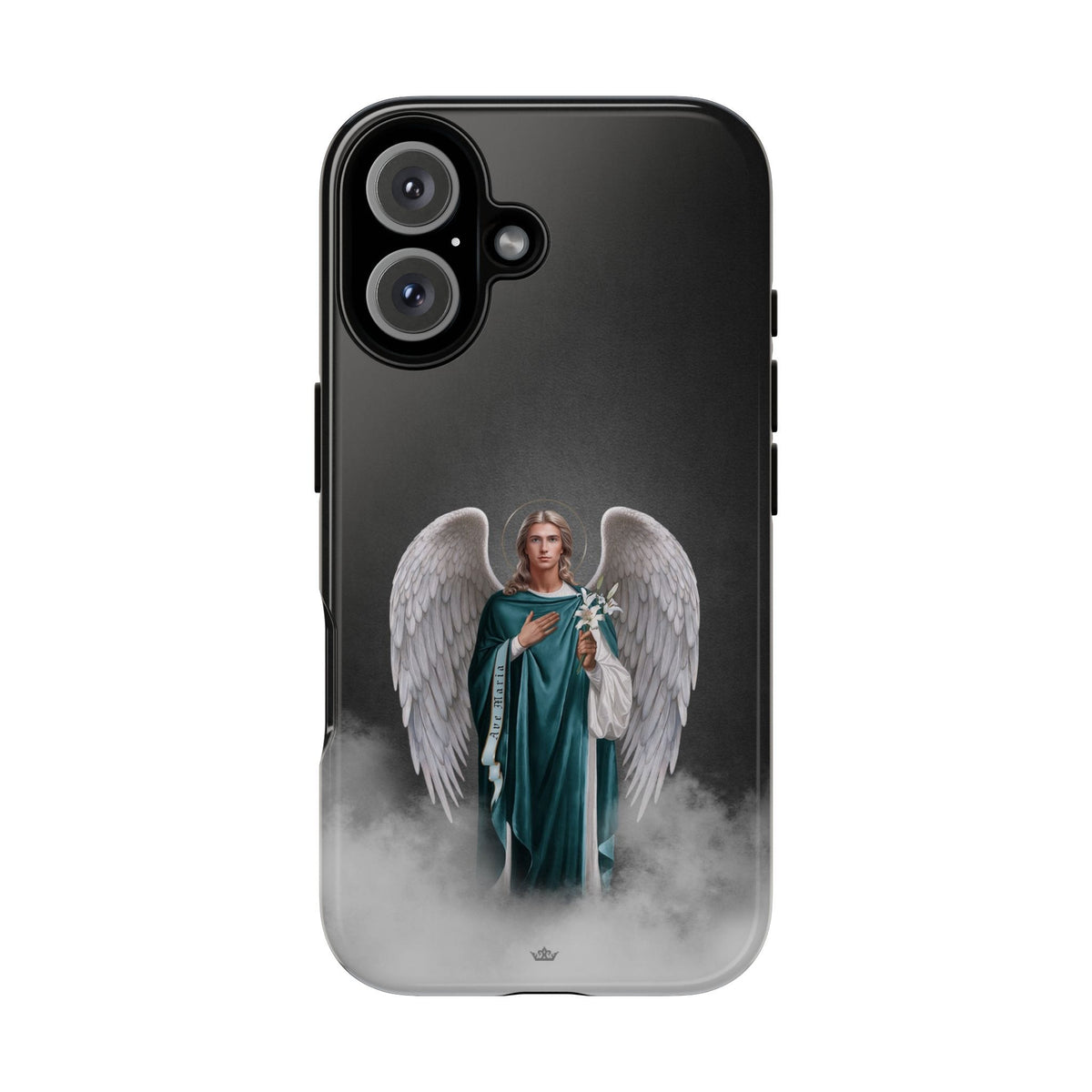 St. Gabriel the Archangel Hard Phone Case (Dark) Copyright VENXARA