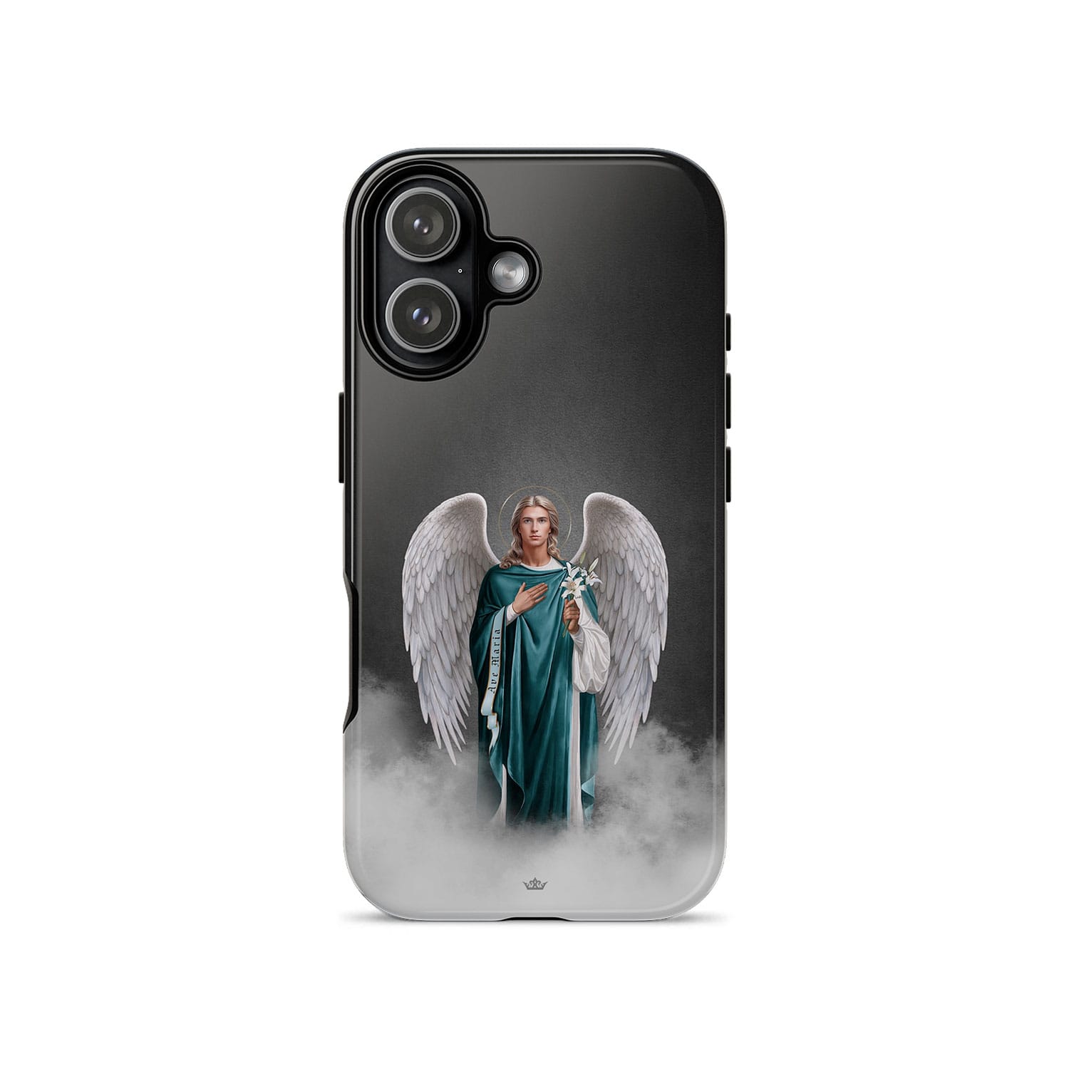 St. Gabriel the Archangel Hard Phone Case (Dark) Copyright VENXARA
