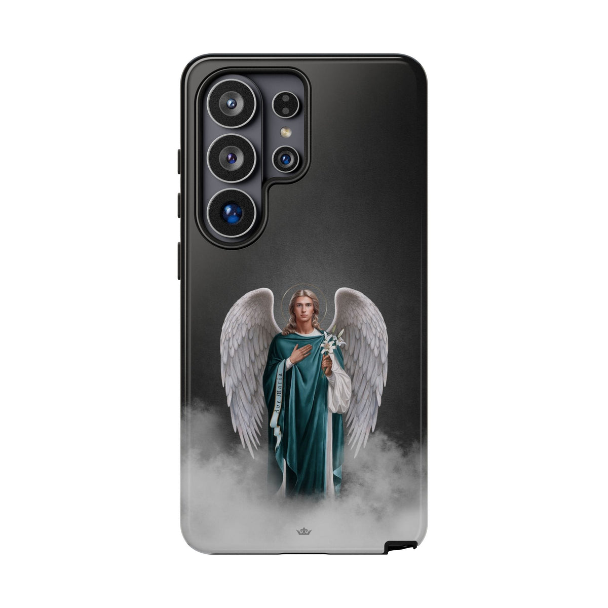 St. Gabriel the Archangel Hard Phone Case (Dark) Copyright VENXARA
