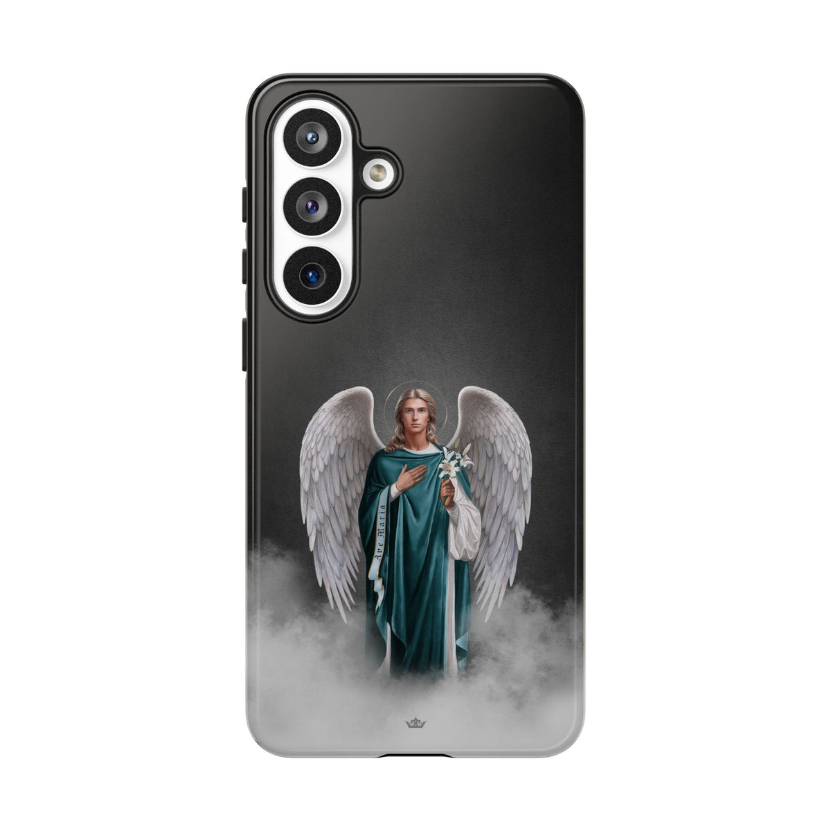 St. Gabriel the Archangel Hard Phone Case (Dark) Copyright VENXARA