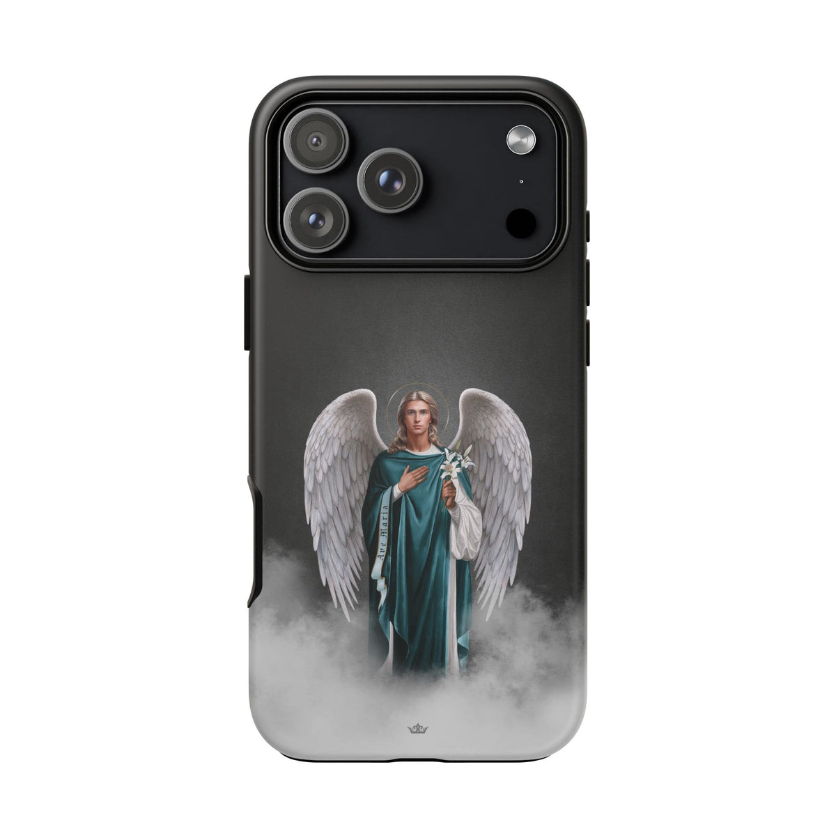 St. Gabriel the Archangel Hard Phone Case (Dark) Copyright VENXARA