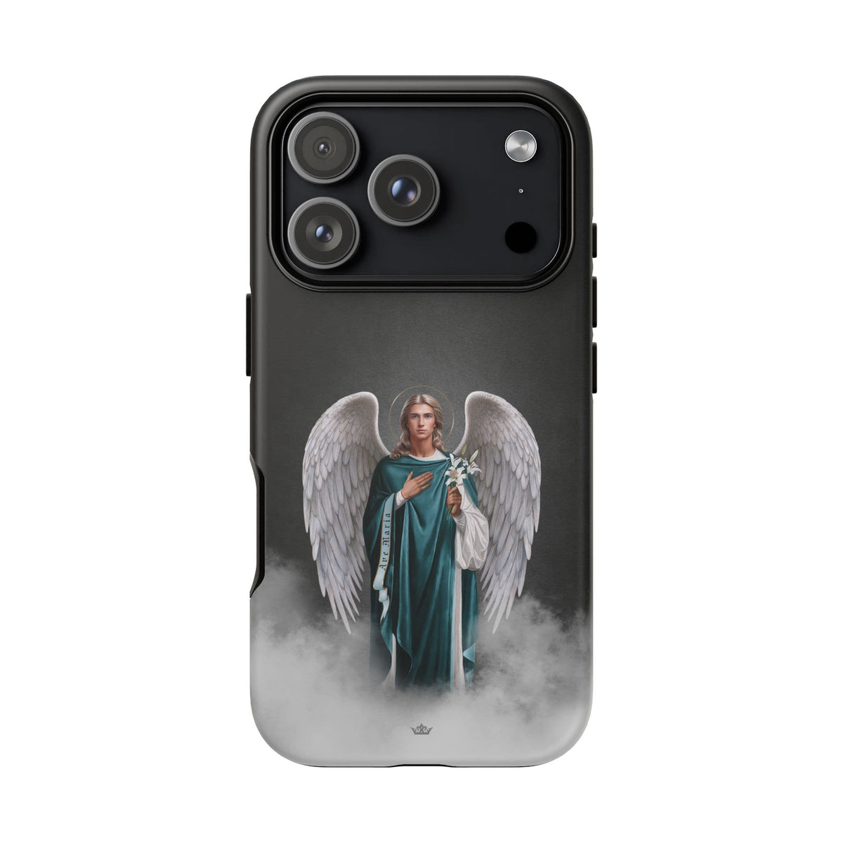 St. Gabriel the Archangel Hard Phone Case (Dark) Copyright VENXARA