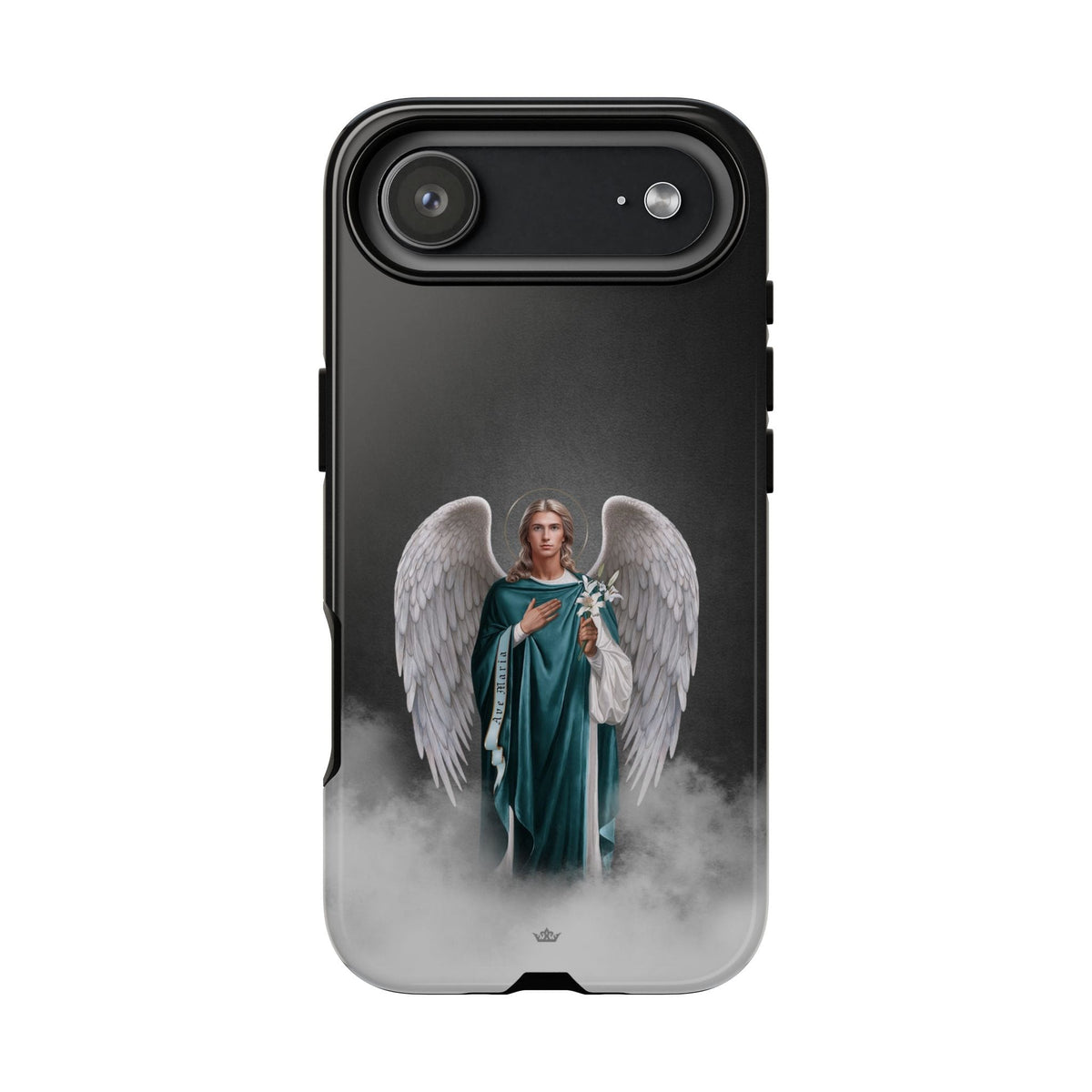St. Gabriel the Archangel Hard Phone Case (Dark) Copyright VENXARA