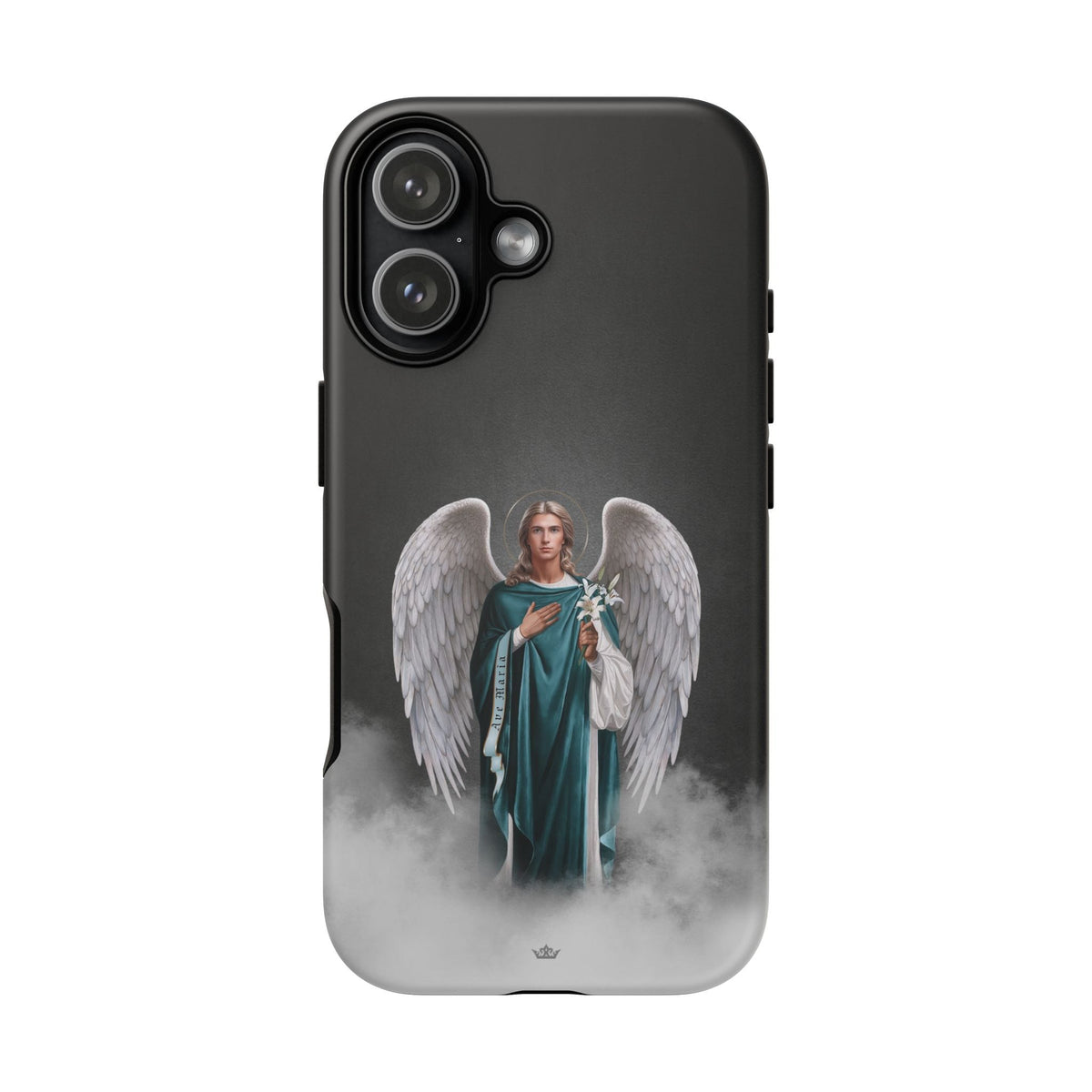 St. Gabriel the Archangel Hard Phone Case (Dark) Copyright VENXARA