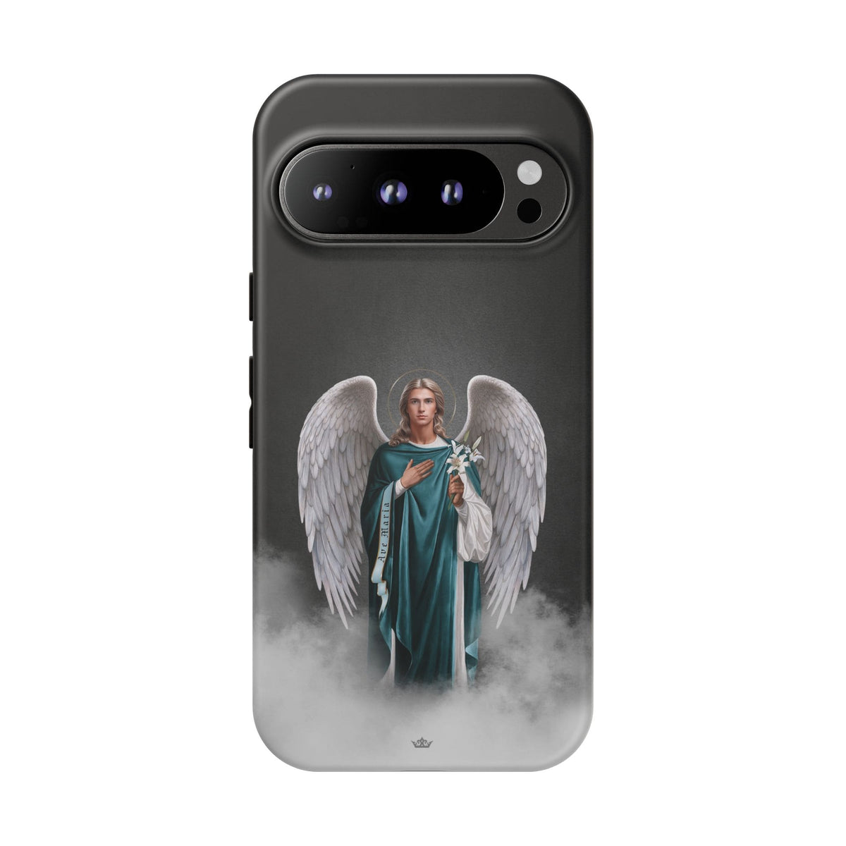 St. Gabriel the Archangel Hard Phone Case (Dark) Copyright VENXARA