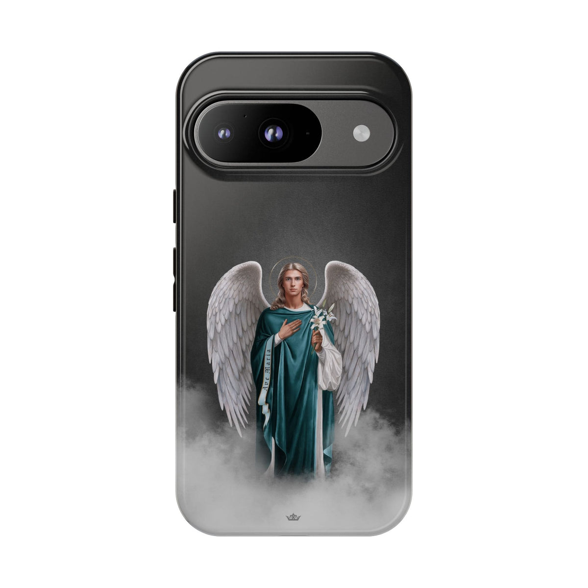 St. Gabriel the Archangel Hard Phone Case (Dark) Copyright VENXARA