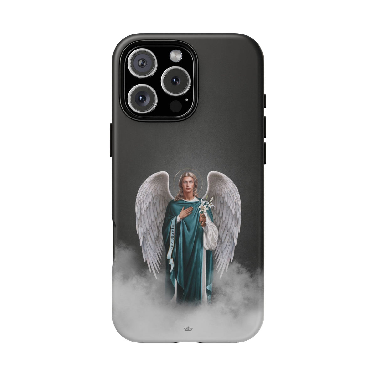 St. Gabriel the Archangel Hard Phone Case (Dark) Copyright VENXARA