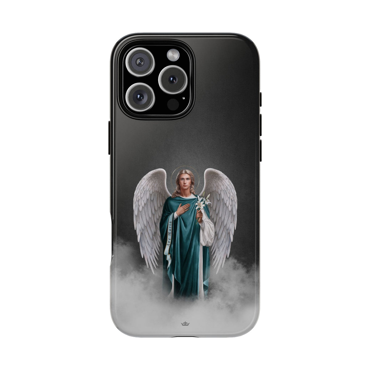 St. Gabriel the Archangel Hard Phone Case (Dark) Copyright VENXARA