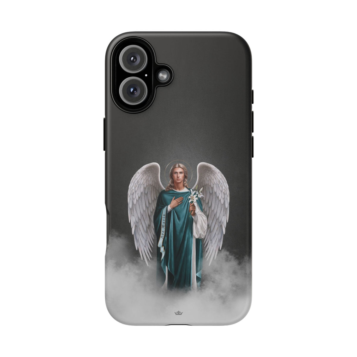 St. Gabriel the Archangel Hard Phone Case (Dark) Copyright VENXARA