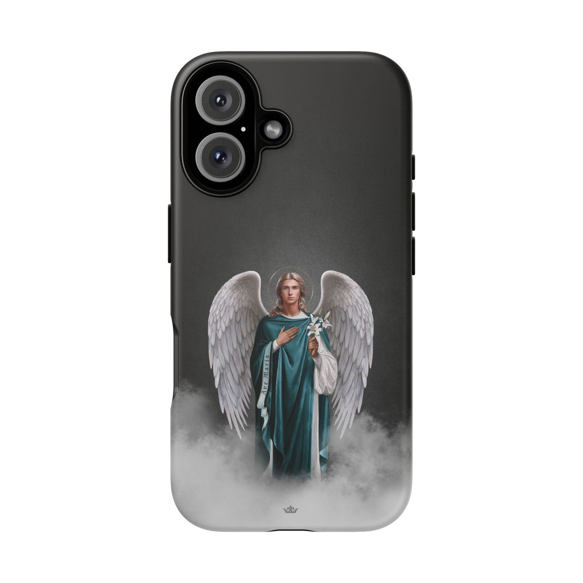 St. Gabriel the Archangel Hard Phone Case (Dark) Copyright VENXARA