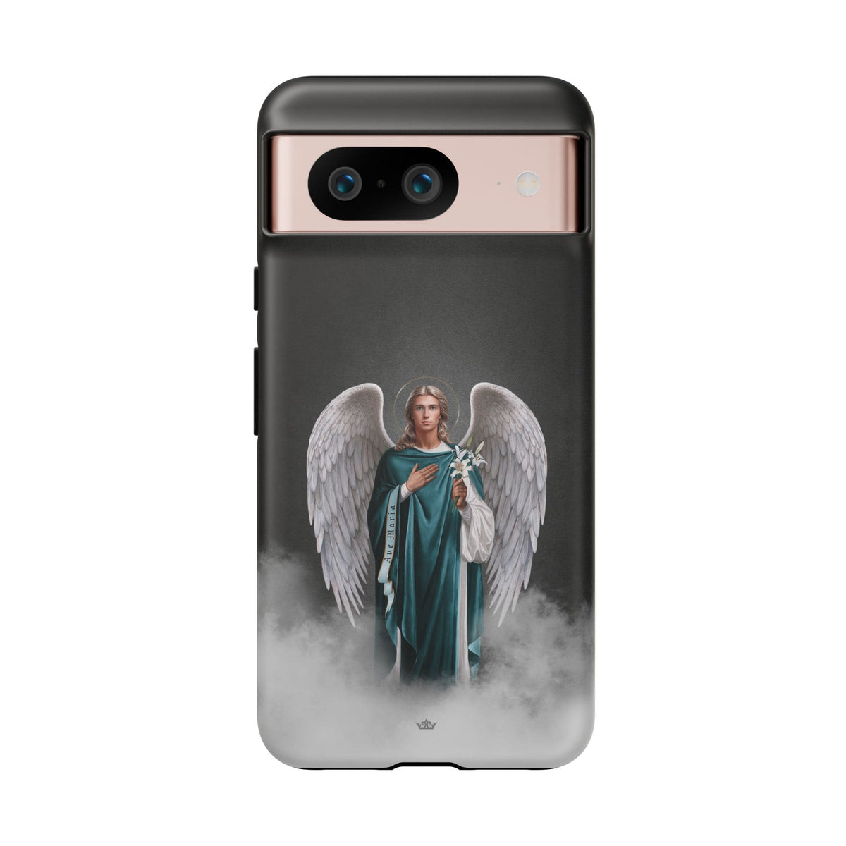 St. Gabriel the Archangel Hard Phone Case (Dark) Copyright VENXARA