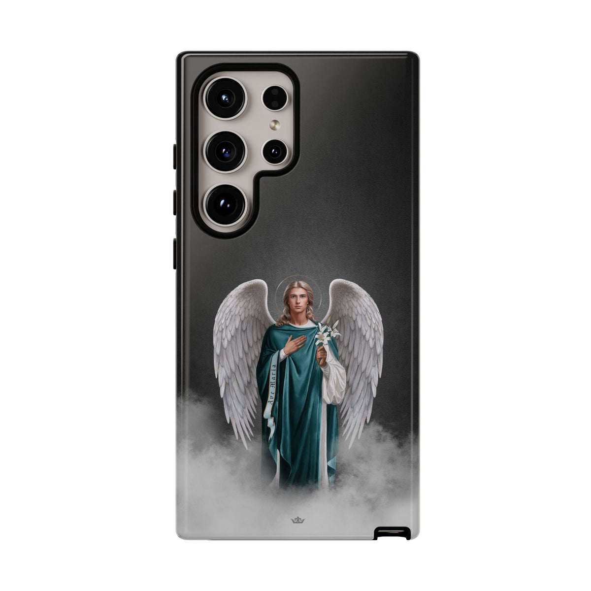 St. Gabriel the Archangel Hard Phone Case (Dark) Copyright VENXARA