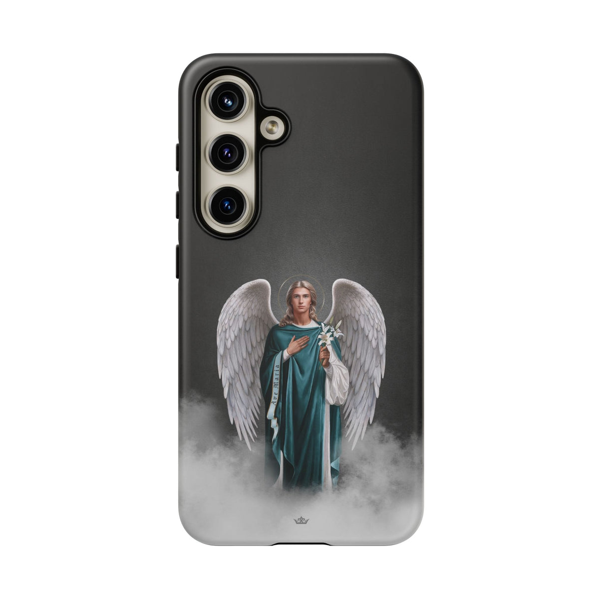 St. Gabriel the Archangel Hard Phone Case (Dark) Copyright VENXARA