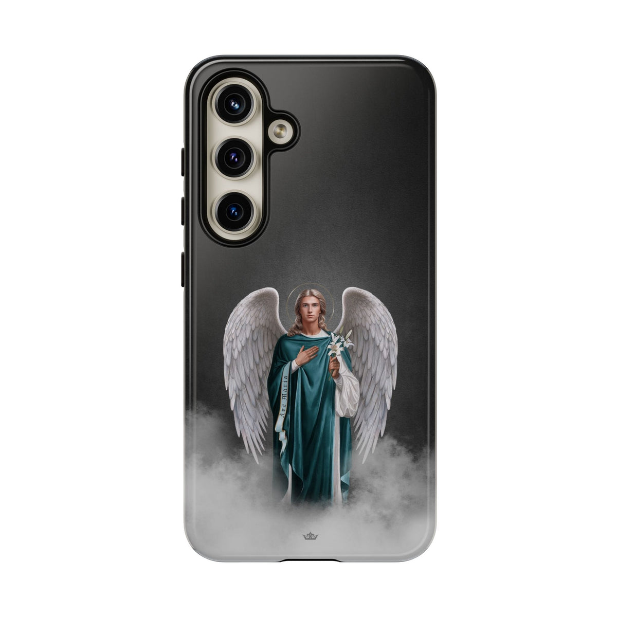 St. Gabriel the Archangel Hard Phone Case (Dark) Copyright VENXARA