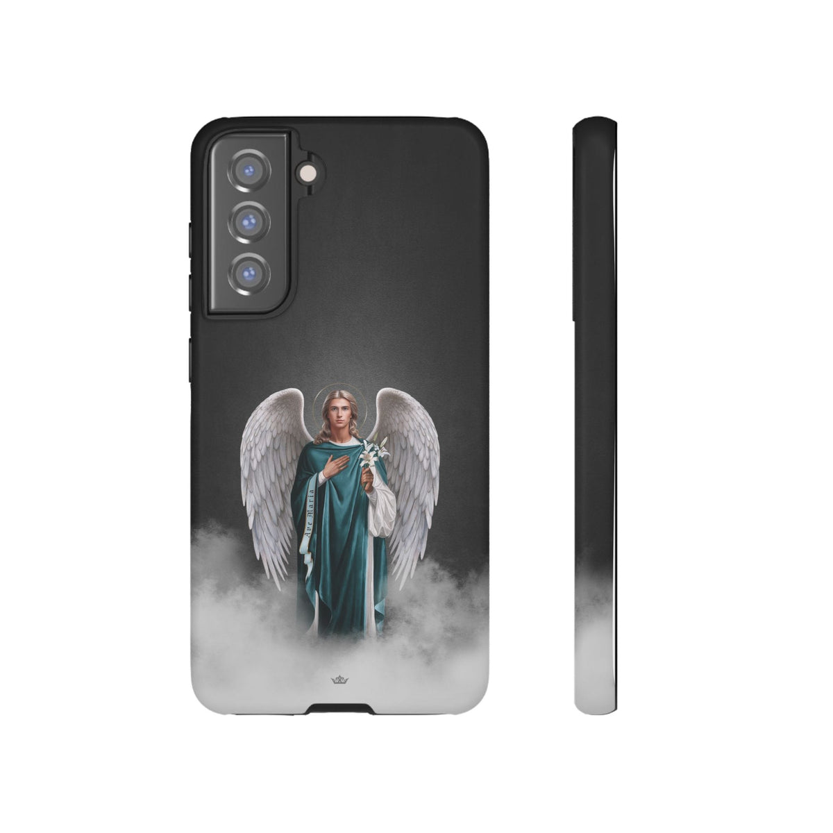 St. Gabriel the Archangel Hard Phone Case (Dark) Copyright VENXARA