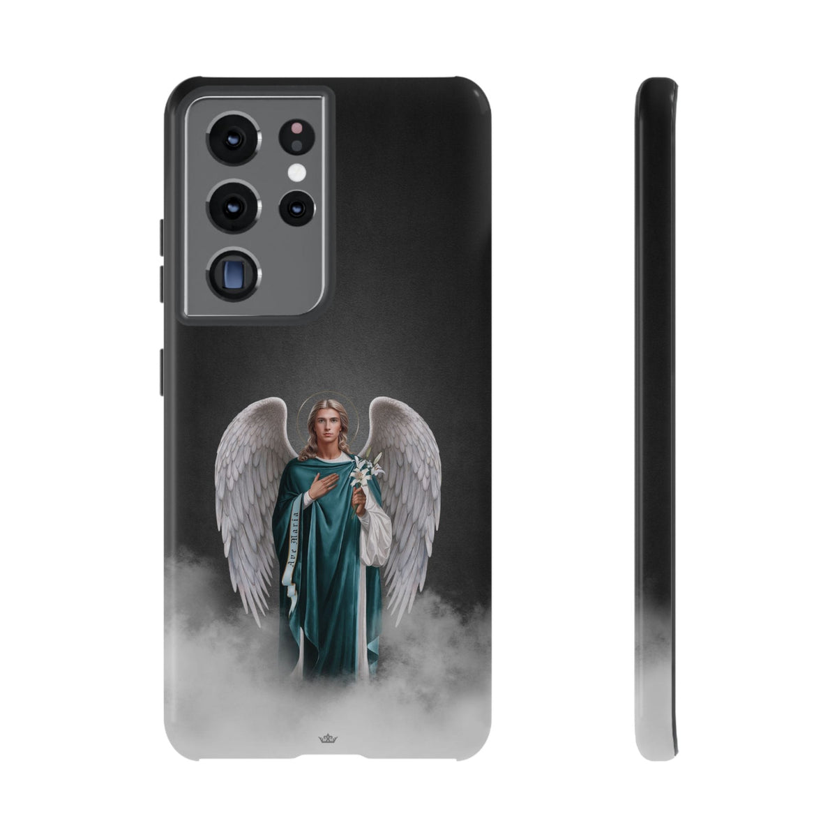 St. Gabriel the Archangel Hard Phone Case (Dark) Copyright VENXARA