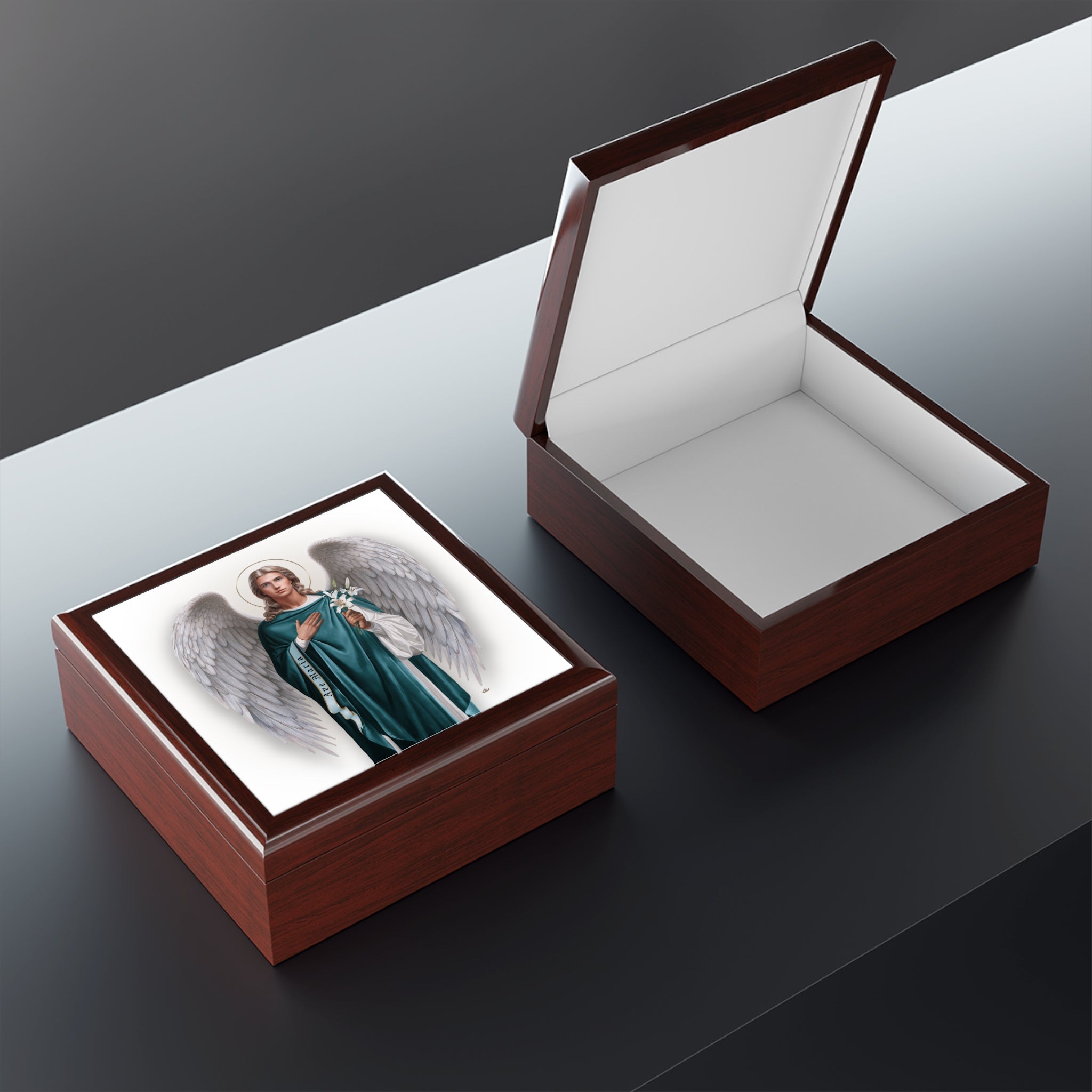 St. Gabriel the Archangel Keepsake Box - VENXARA®