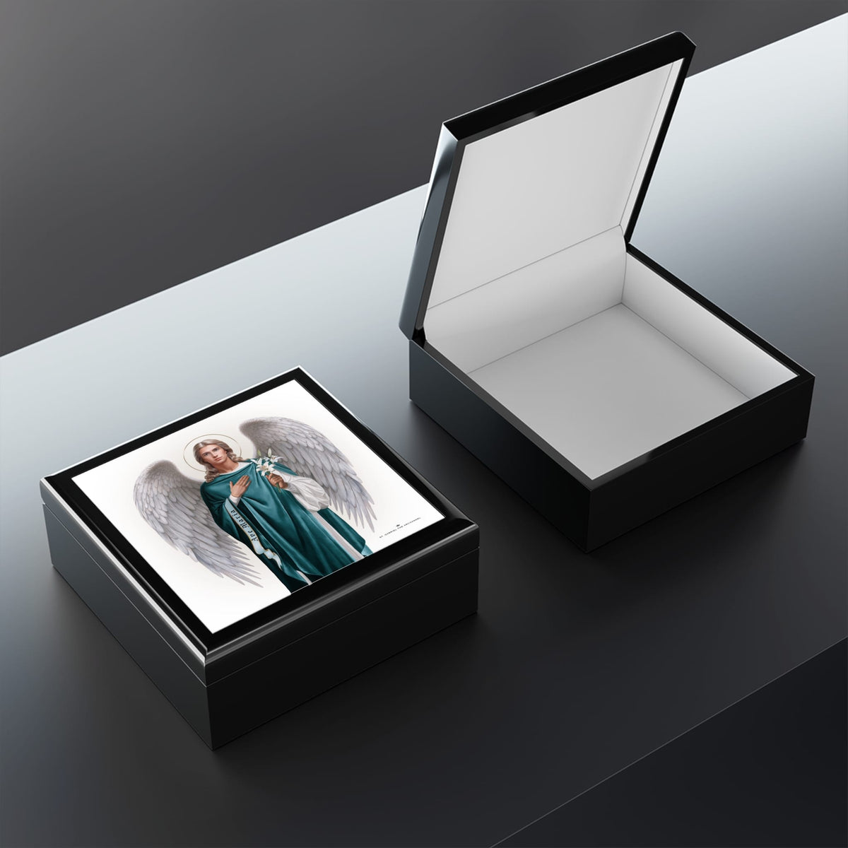 St. Gabriel the Archangel Keepsake Box Copyright VENXARA