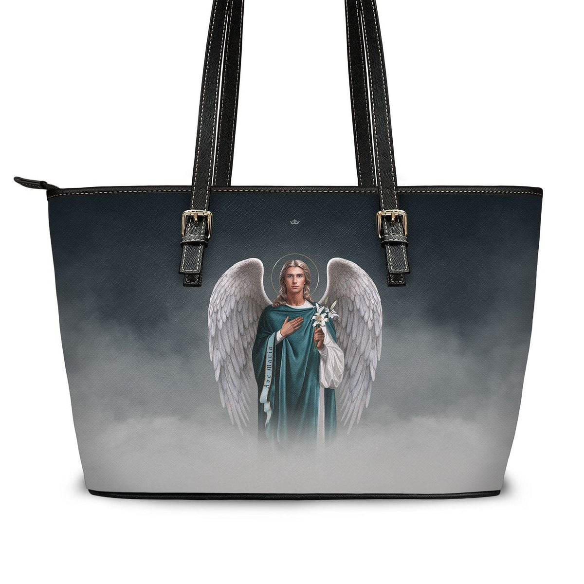 St. Gabriel the Archangel Tote Bag (Cloudscape) Copyright VENXARA