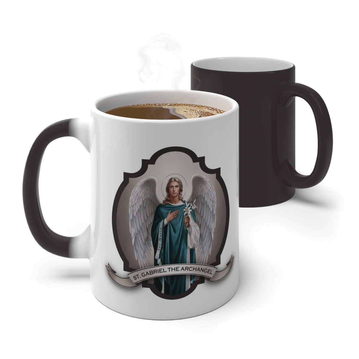 St. Gabriel the Archangel Transitional Mug Copyright VENXARA