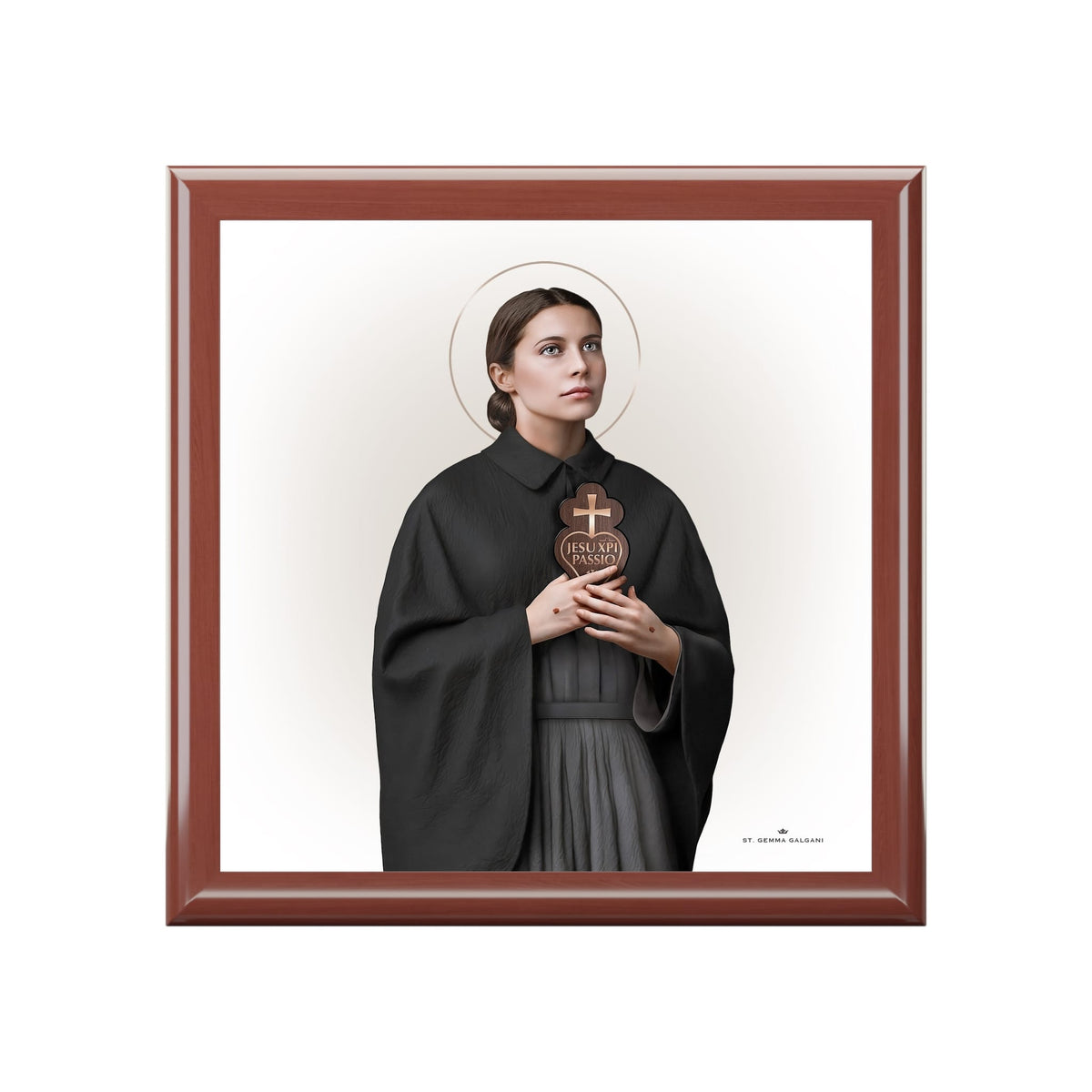 St. Gemma Galgani Keepsake Box Copyright VENXARA