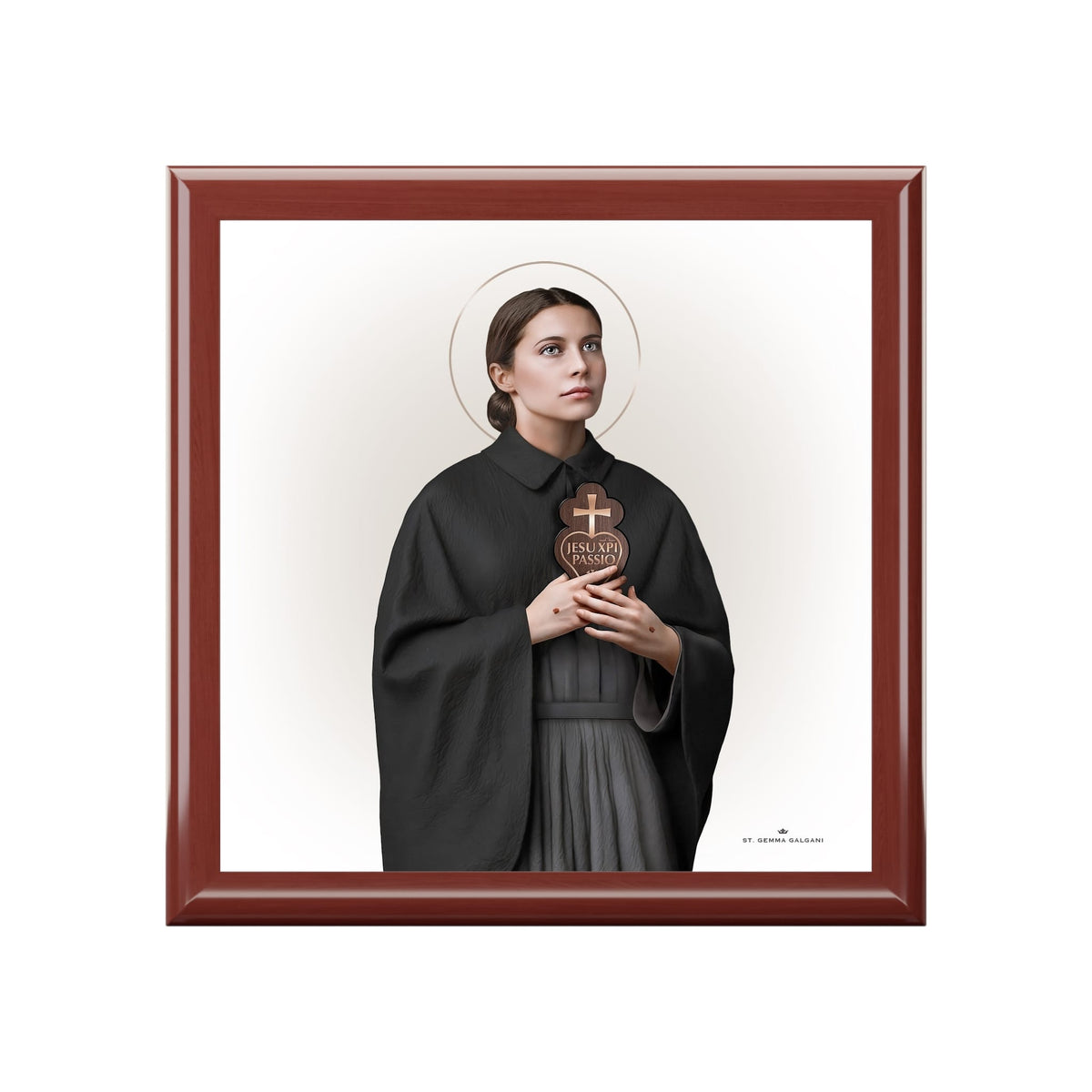 St. Gemma Galgani Keepsake Box Copyright VENXARA