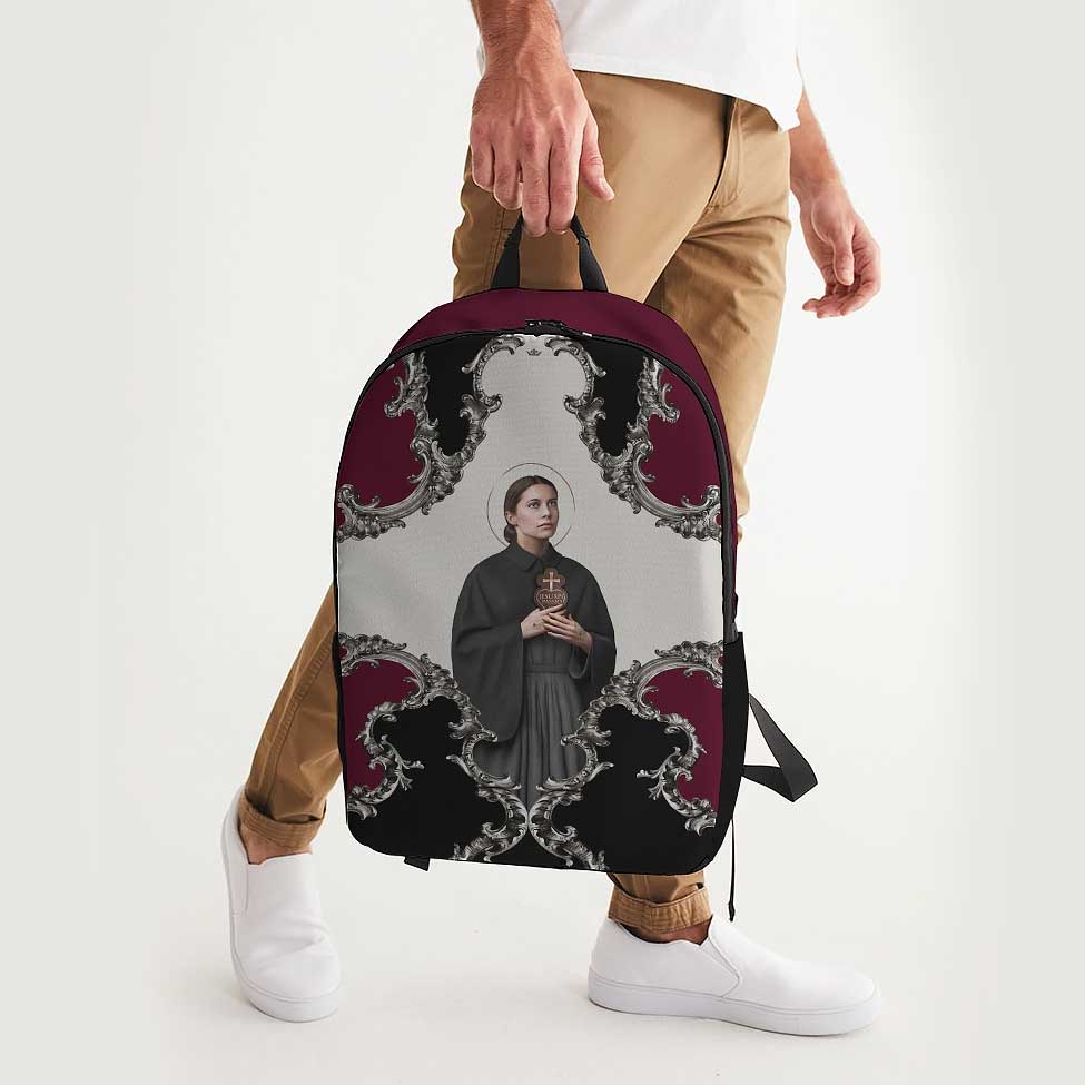 St. Gemma Galgani Large Backpack (Baroque) Copyright VENXARA