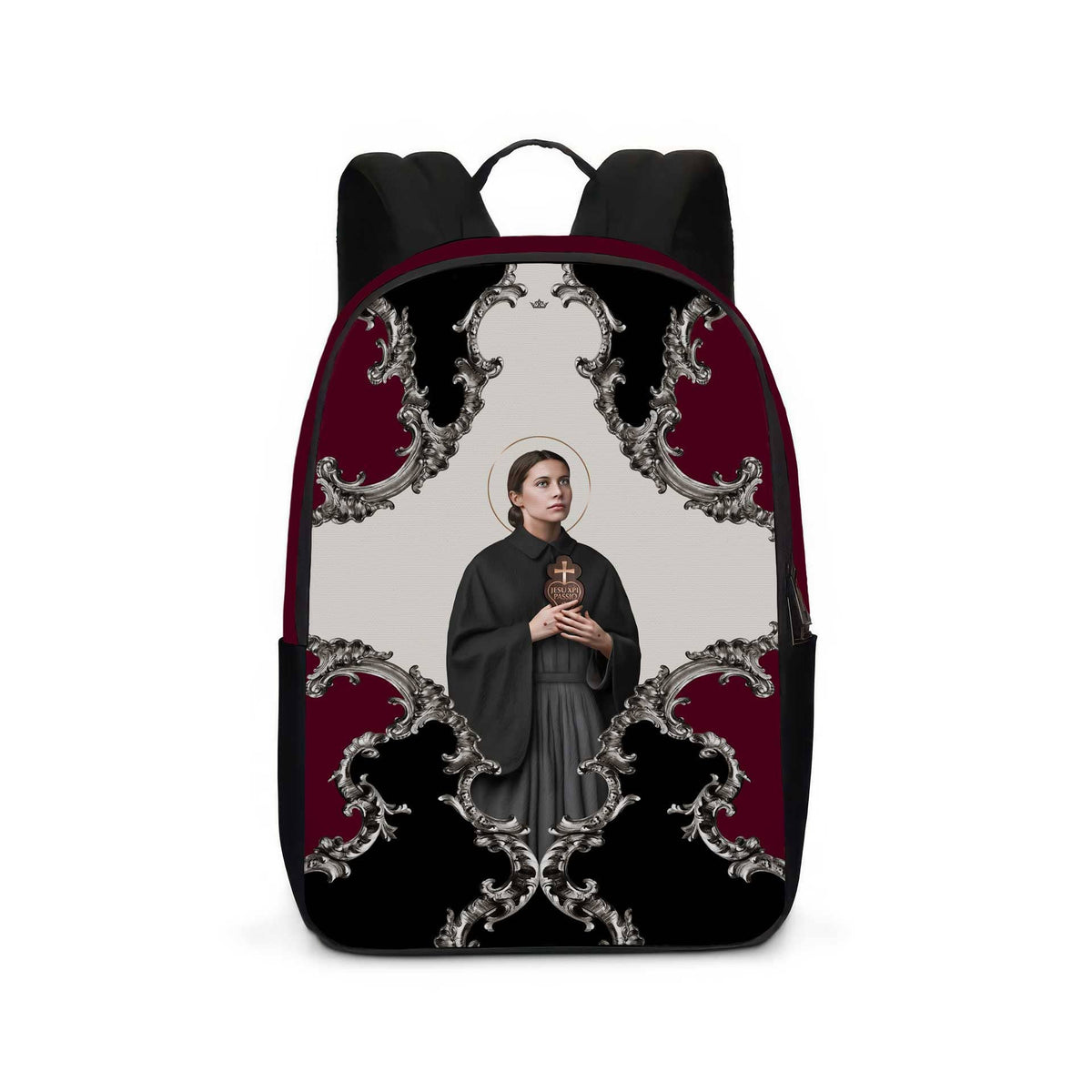 St. Gemma Galgani Large Backpack (Baroque) Copyright VENXARA