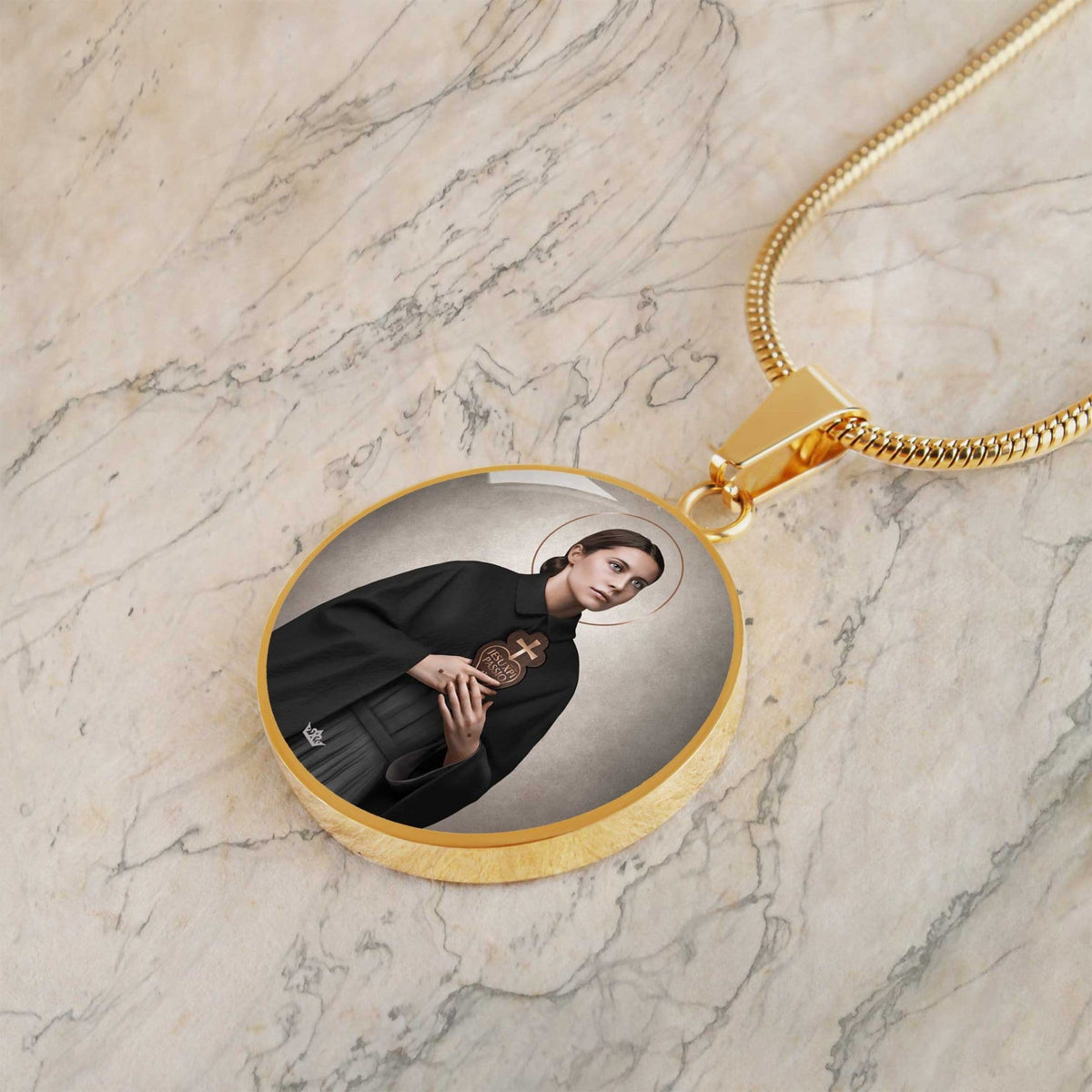 St. Gemma Galgani Pendant Necklace Copyright VENXARA