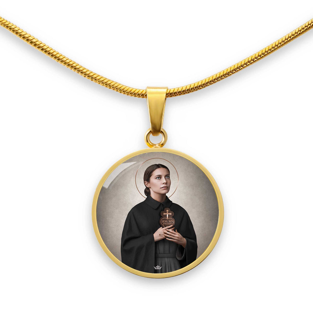 St. Gemma Galgani Pendant Necklace Copyright VENXARA
