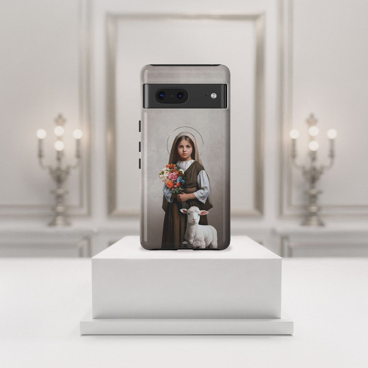 St. Germaine Cousin Hard Phone Case (Light) Copyright VENXARA