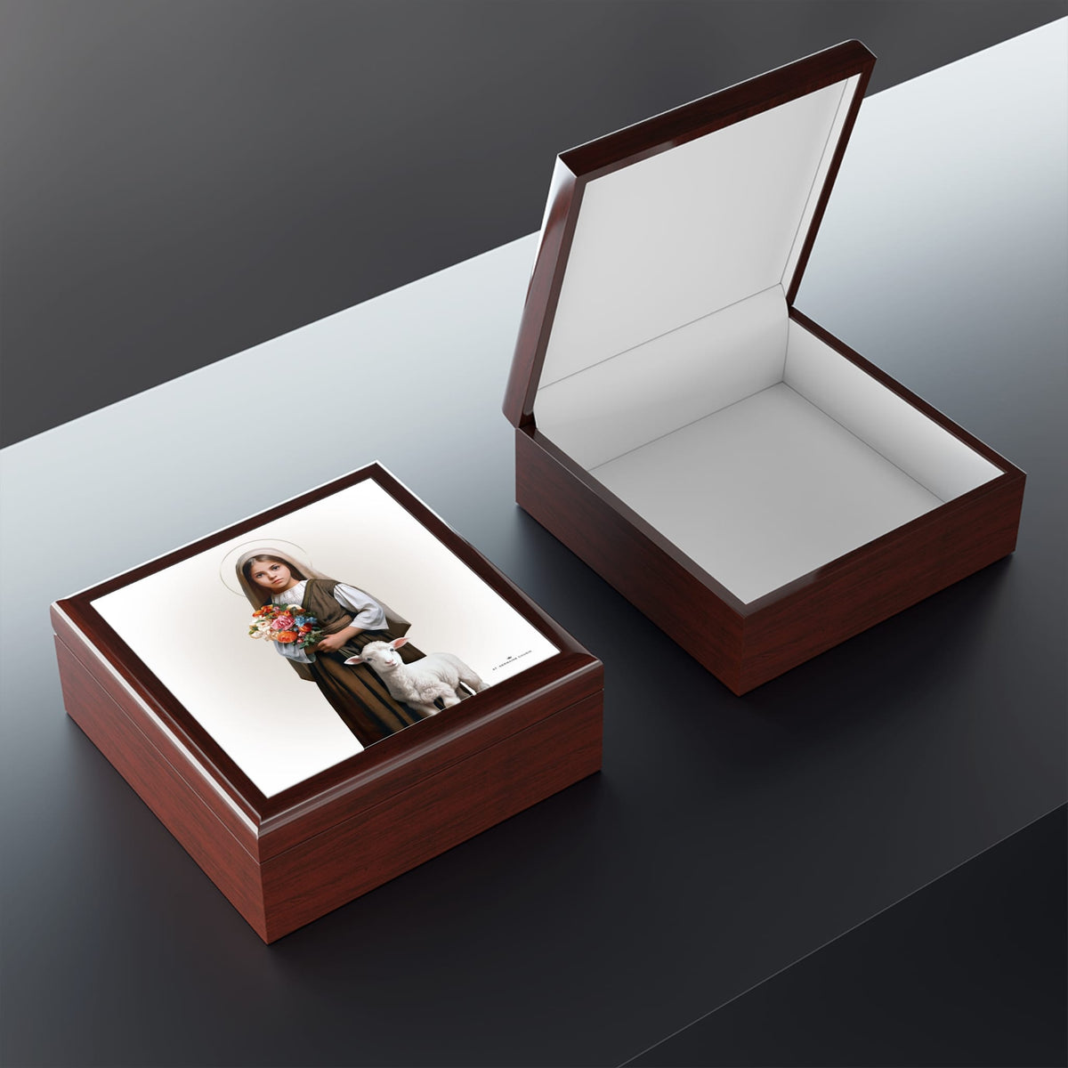 St. Germaine Cousin Keepsake Box Copyright VENXARA