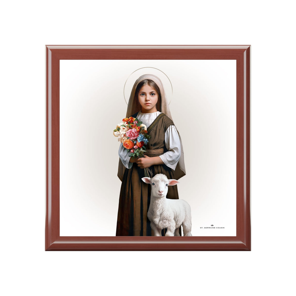 St. Germaine Cousin Keepsake Box Copyright VENXARA