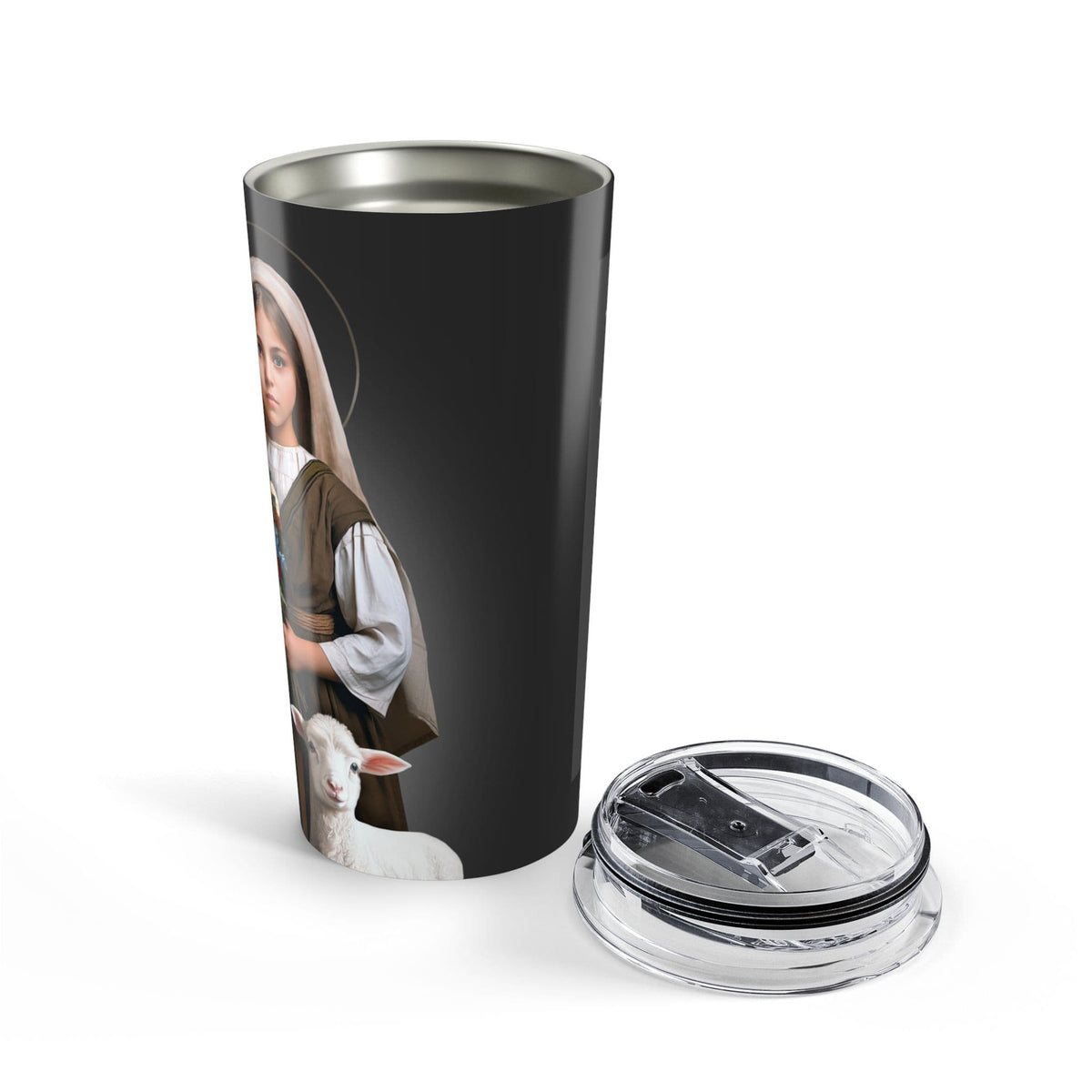 St. Germaine Cousin Lord's Prayer Tumbler (Ash 20 oz) Copyright VENXARA