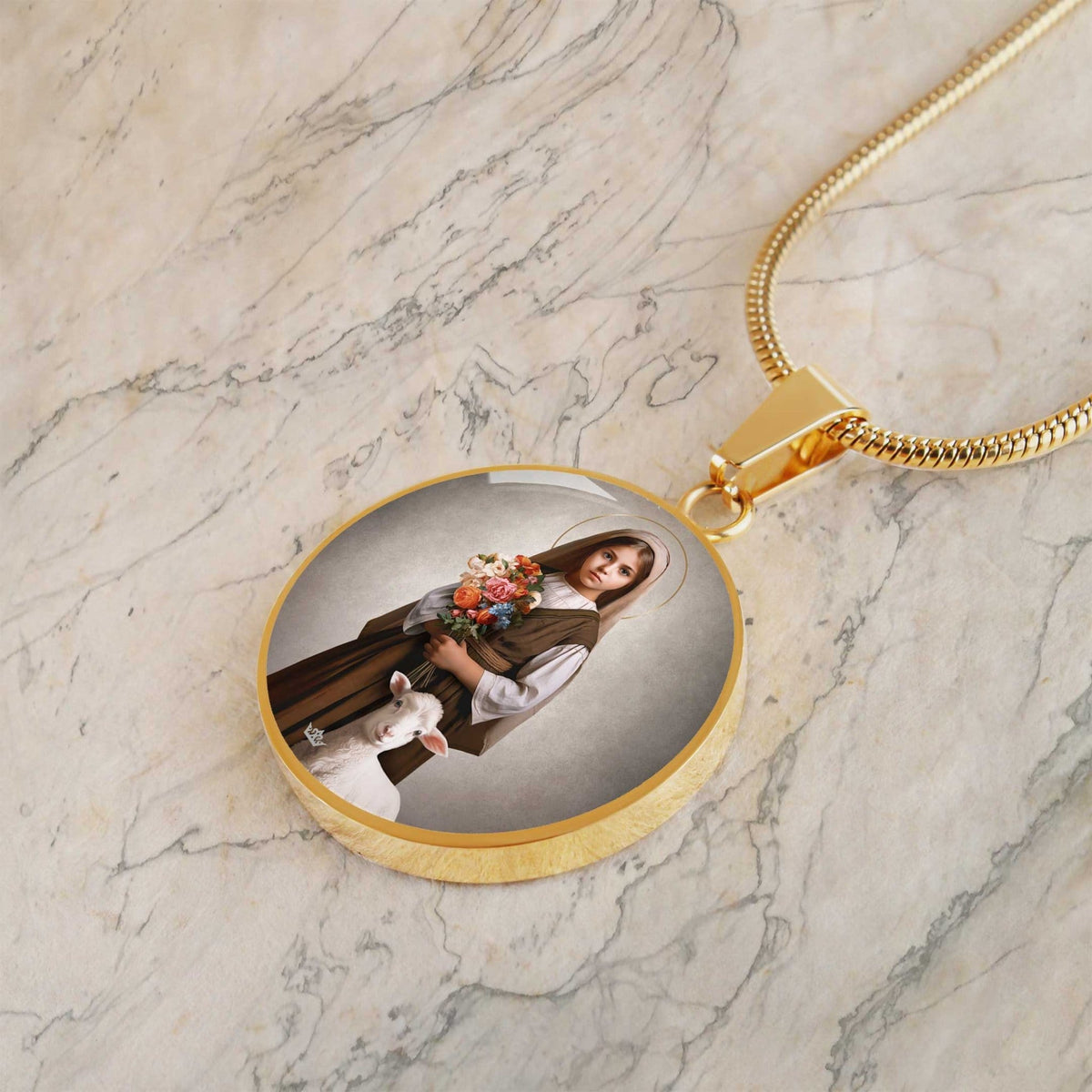 St. Germaine Cousin Pendant Necklace Copyright VENXARA