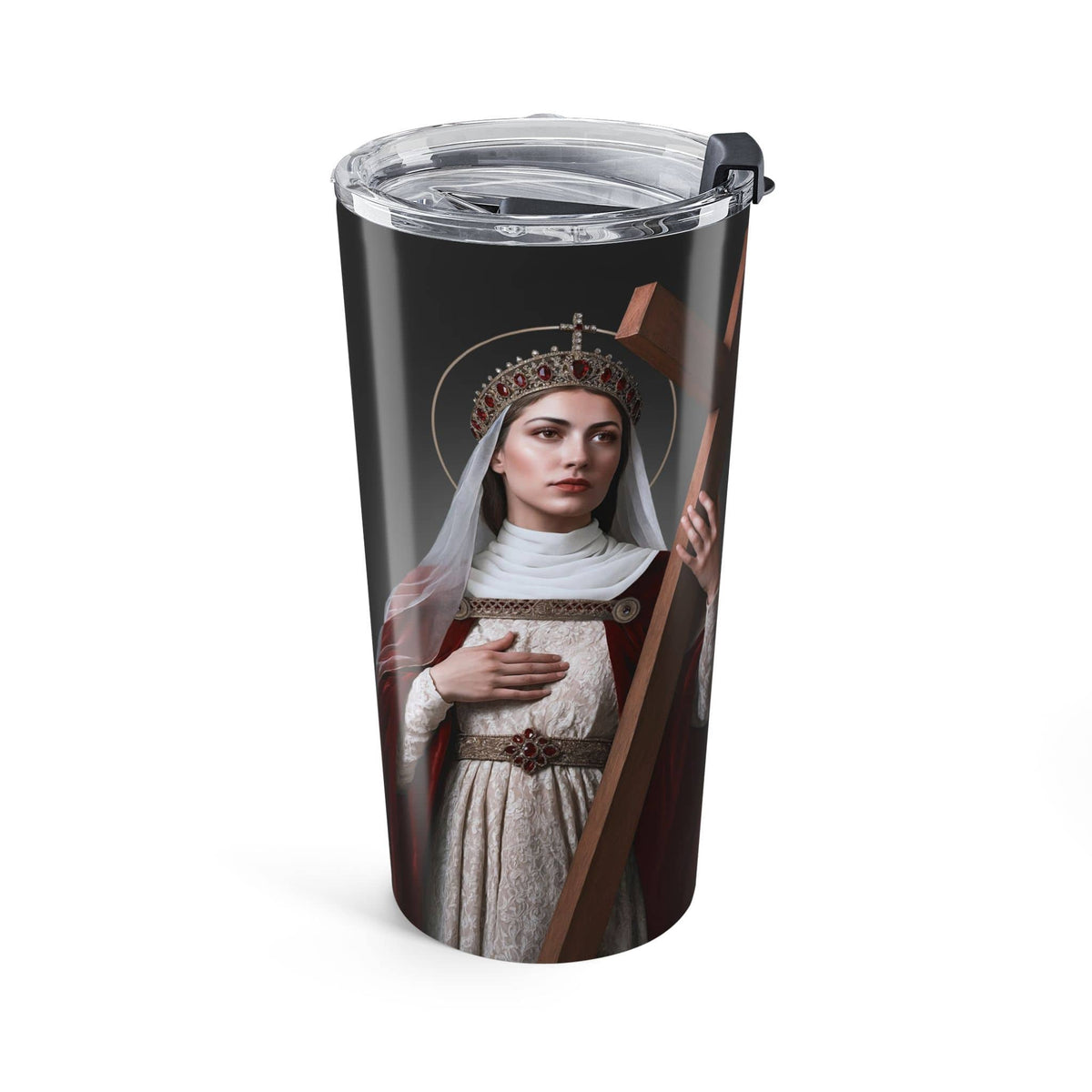 St. Helena Lord's Prayer Tumbler (Ash 20 oz) Copyright VENXARA