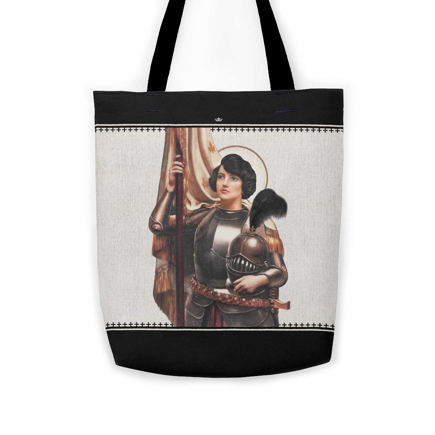 St. Joan of Arc Canvas Tote Bag - VENXARA®