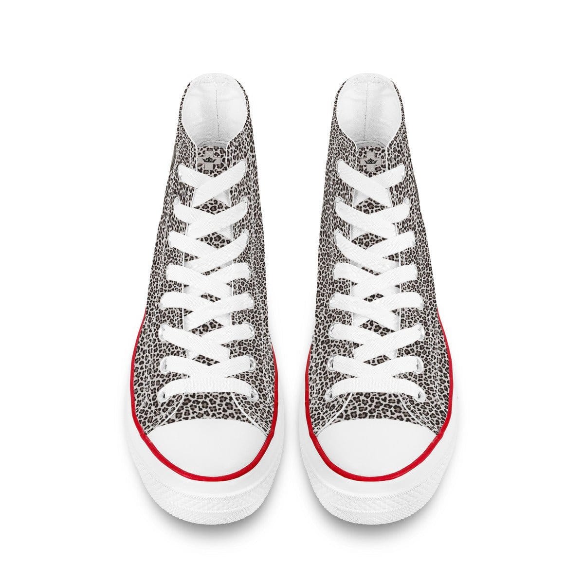 St. Joan of Arc In Battle Classic Canvas High Top Shoes (Leopard) Copyright VENXARA