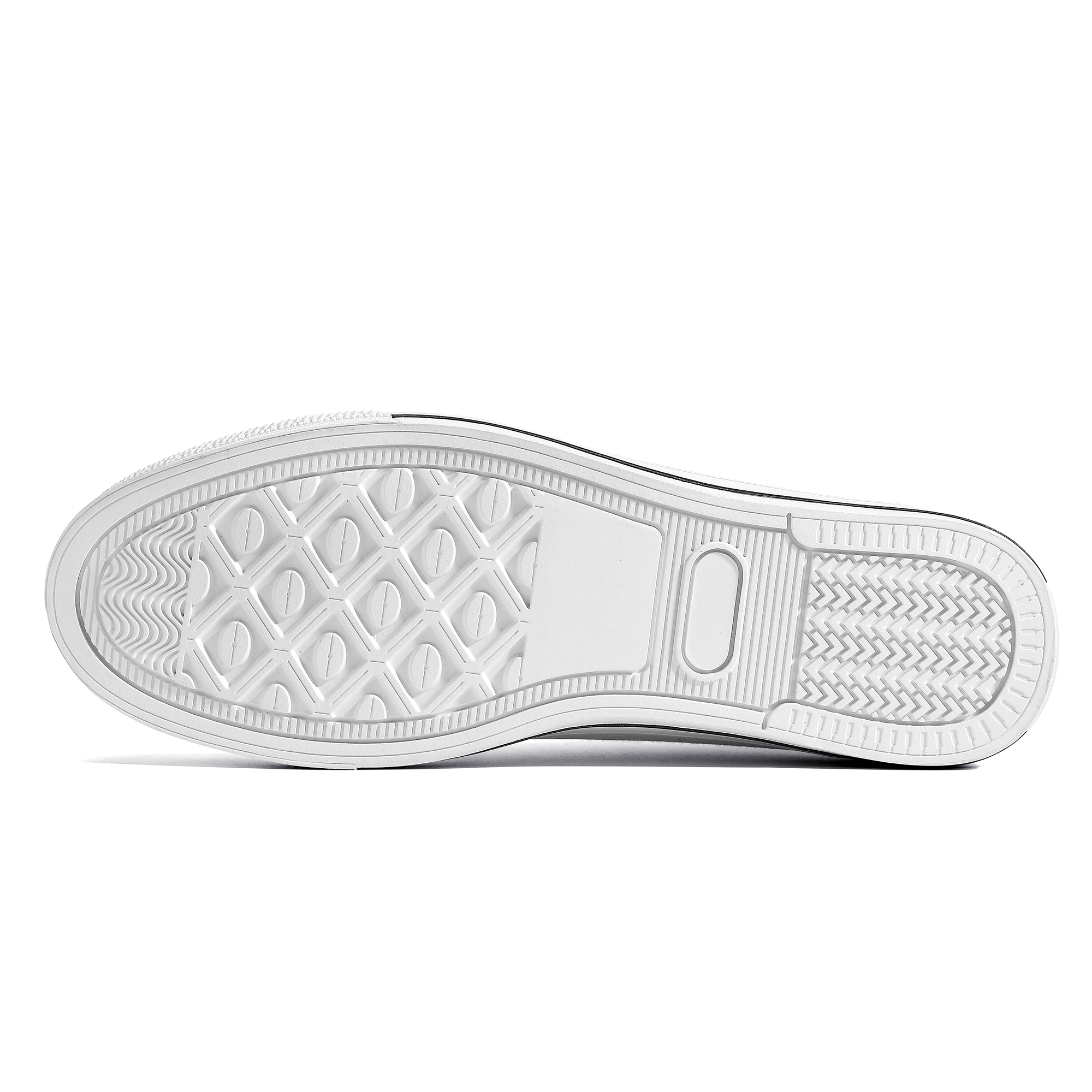 St. Joan of Arc in Battle Comfort Canvas High Top Shoes (White/White) - VENXARA®