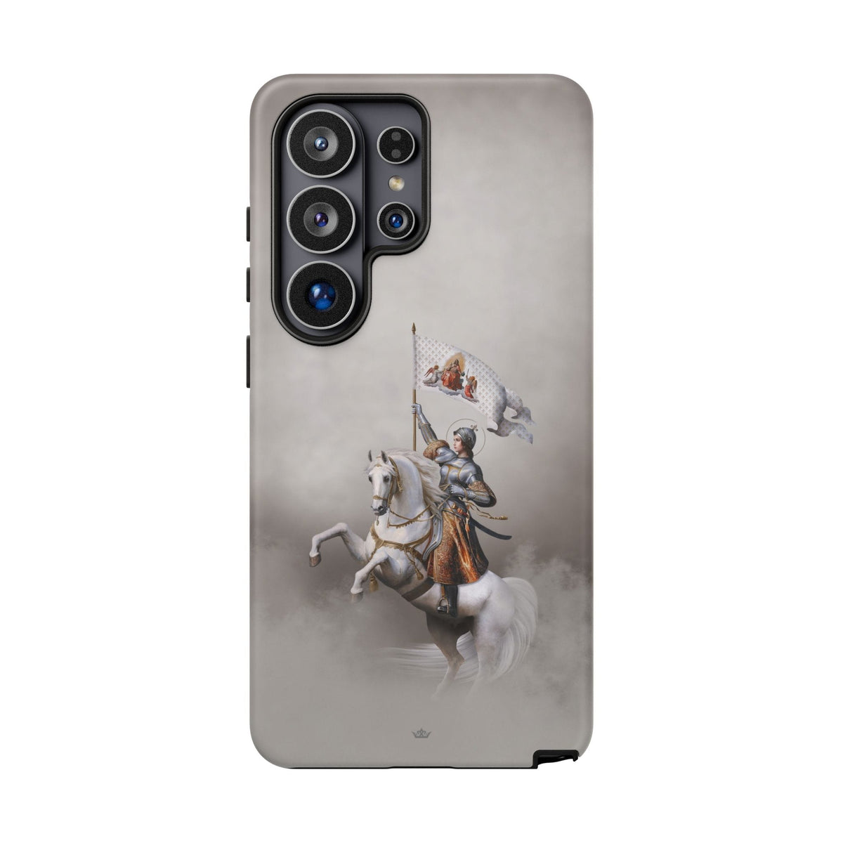 St. Joan of Arc in Battle Hard Phone Case (Light) Copyright VENXARA